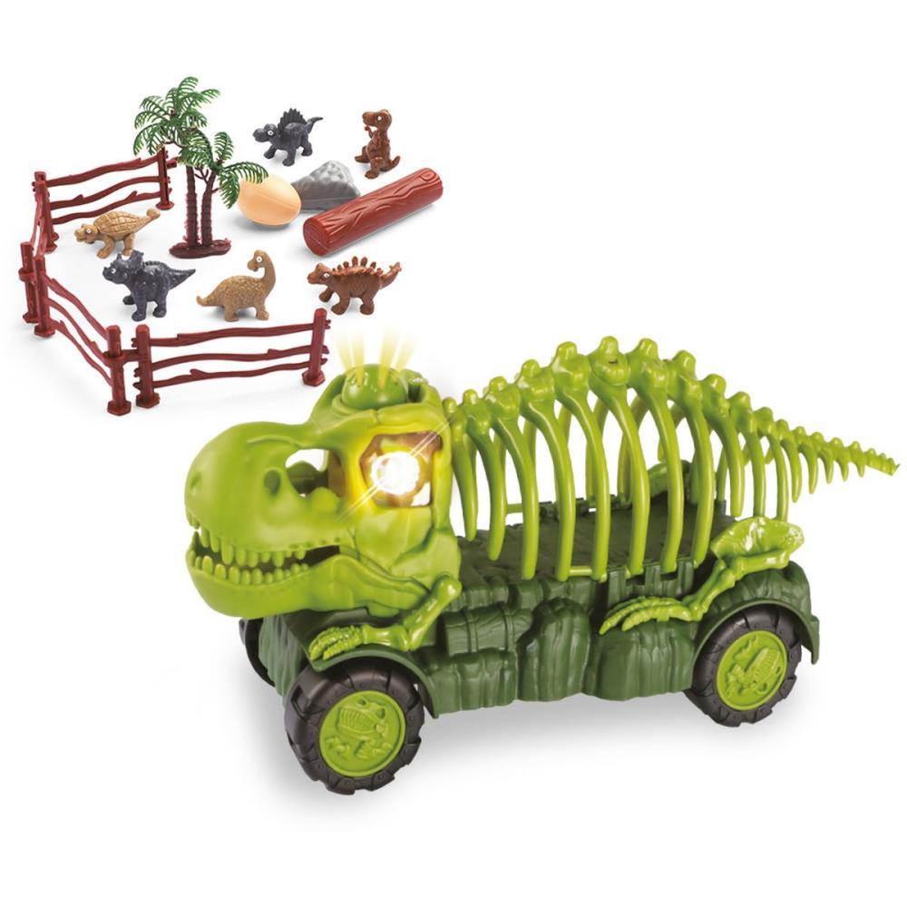 DINOSSAURO DINOCAR COM ACESSORIOS CARDOSO TOYS UNIDADE