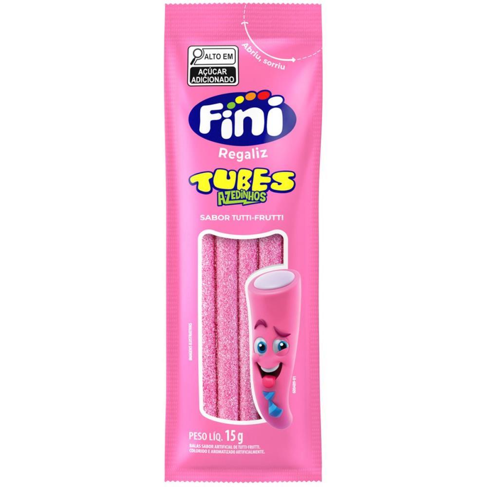 DOCE TUBES TUTTI FRUTTI AZEDIN.15G. FINI DP.C/12