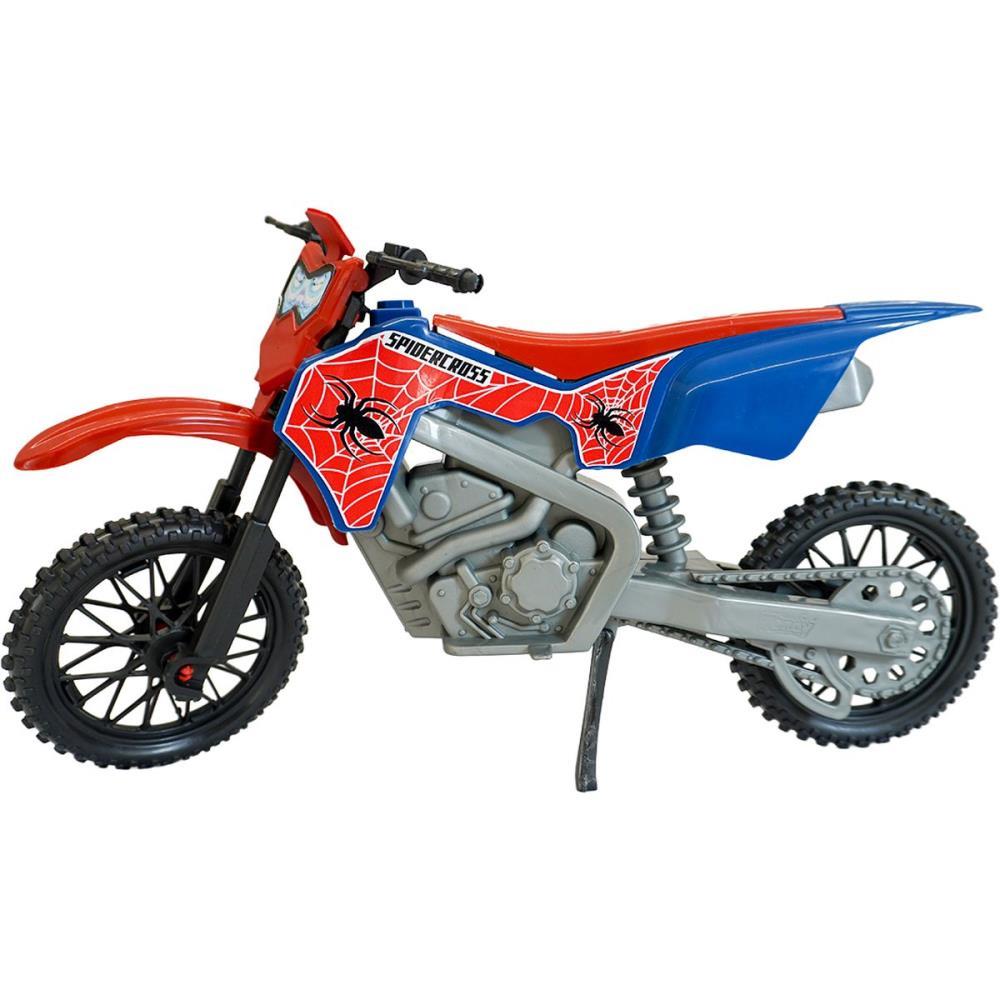 MOTO SPIDER CROSS 23X15X37CM KENDY BRINQUEDOS UNIDADE