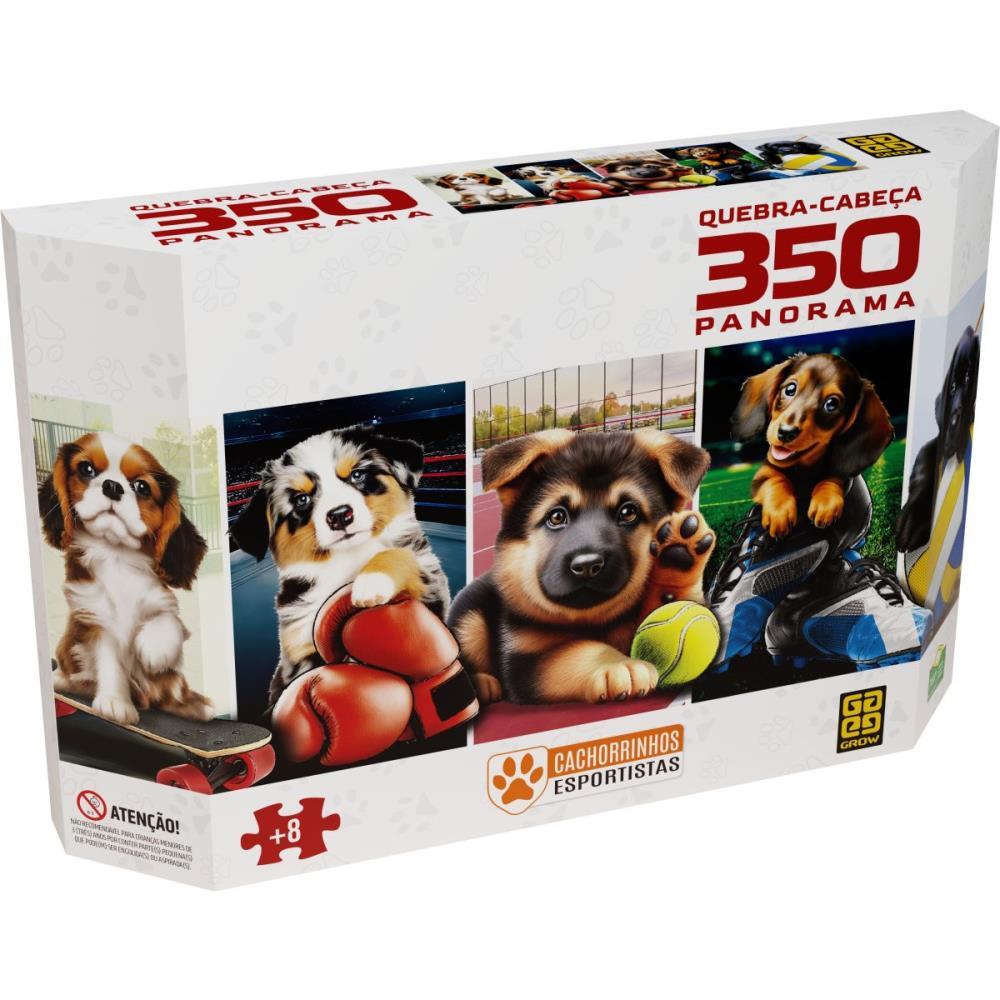 QUEBRA-CABECA CARTONADO CACHOR.ESPORTIS 350PC PANORAMA GROW UNIDADE