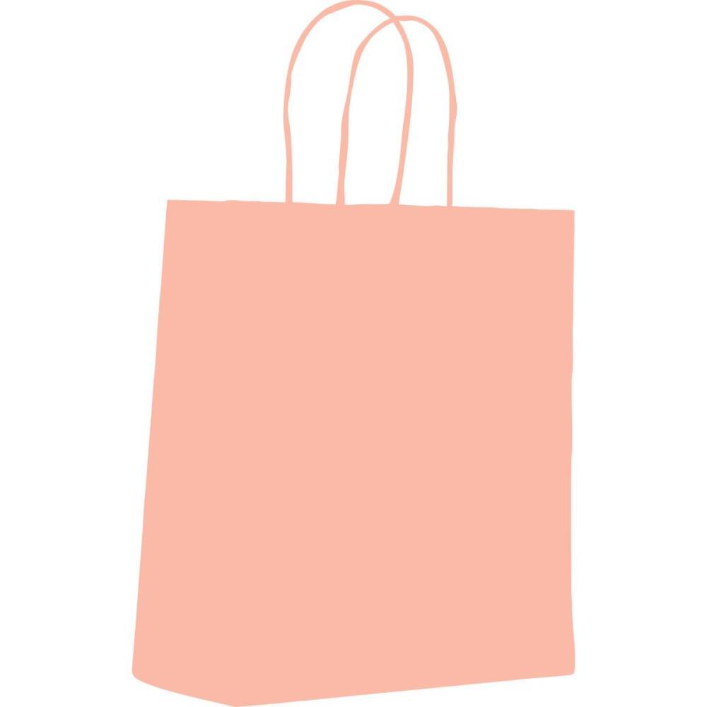 SACOLA PARA PRESENTE LISA ROSA BEBE P 16,4X21X8,5CM SCRITY PCT.C/10