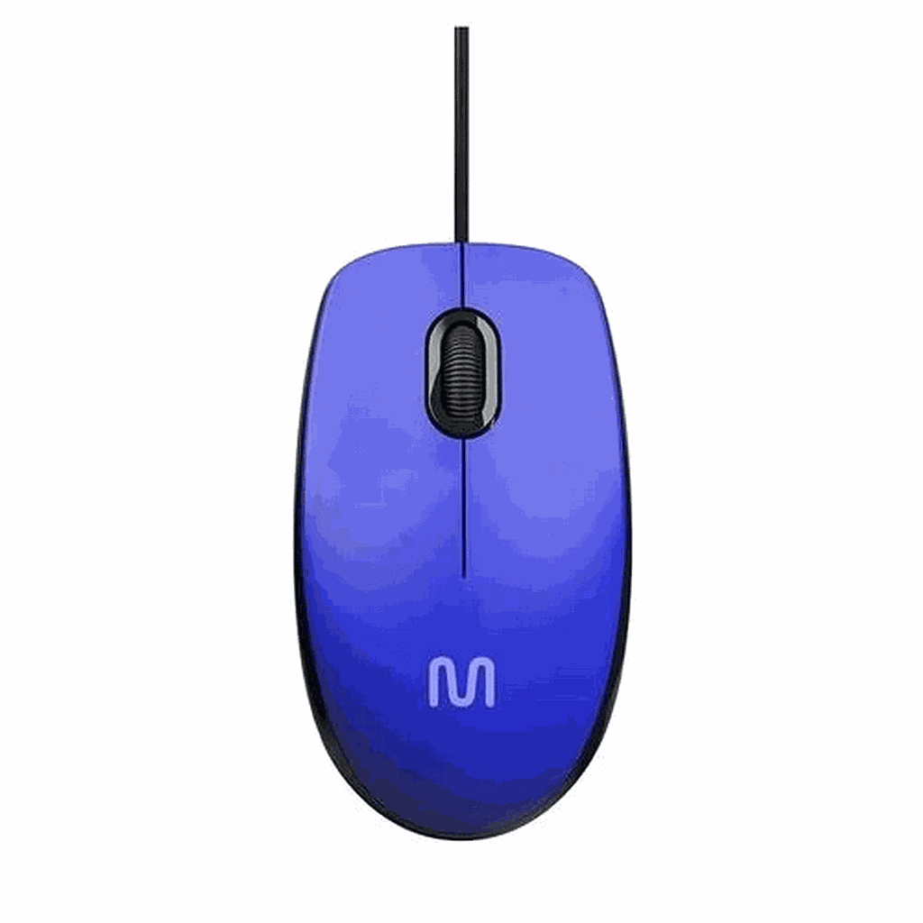 MOUSE OPTICO SLIM 1200DPI AZUL R.MO388