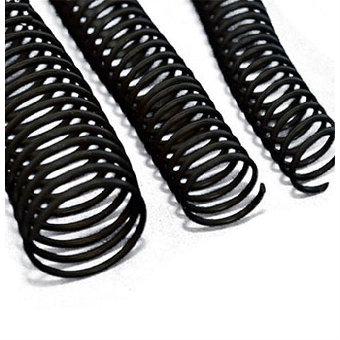 ESPIRAL PARA CADERNO 09MM PRETO P/50FLS MARES UNIDADE