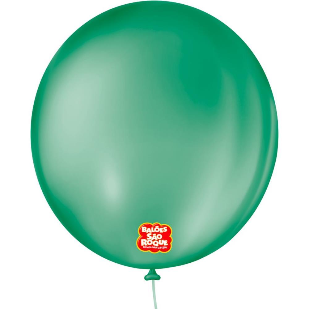 BALAO 9 LISO REDONDO VERDE FOLHA SAO ROQUE PCT.C/50