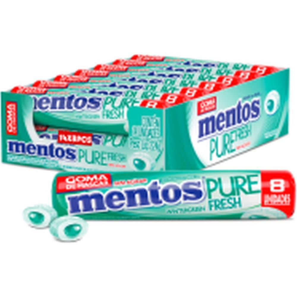 GOMA DE MASCAR MENTOS STICK WINTERGREEN 16G PERFETTI VAN MELLE DP.C/14