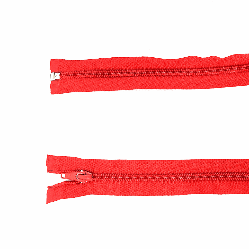 ZIPER DESTACAVEL NYLON 05 80CM 148 VERMELHO