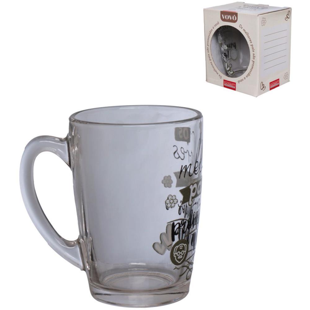 CANECA DE VIDRO PROMOVIDO VOVO 320ML WESTERN UNIDADE