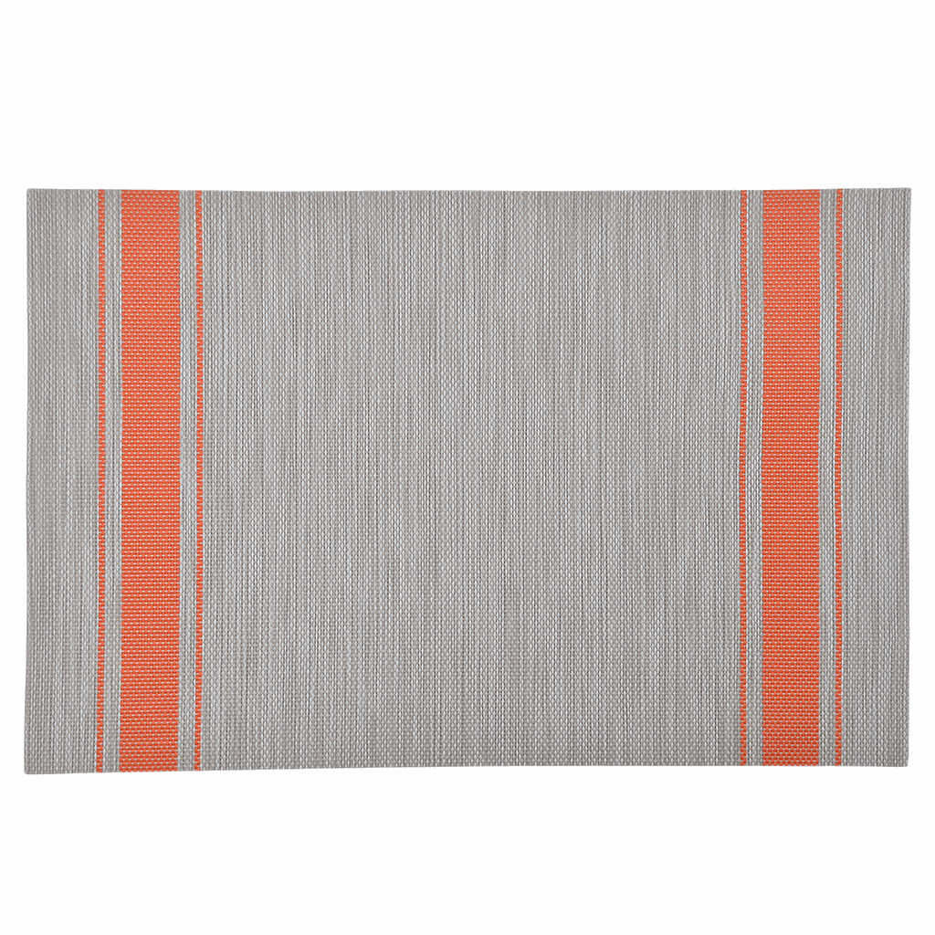JOGO AMERICANO RETANGULAR SINTETICO 35X45CM LINHO R.XXGY2505-ORANGE