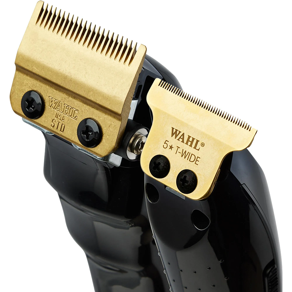Kit de Máquina de Corte e Acabamento Wahl Cordless Preto
