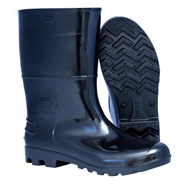 BOTA DE PVC KADESH PRETA C/MEDIO 40