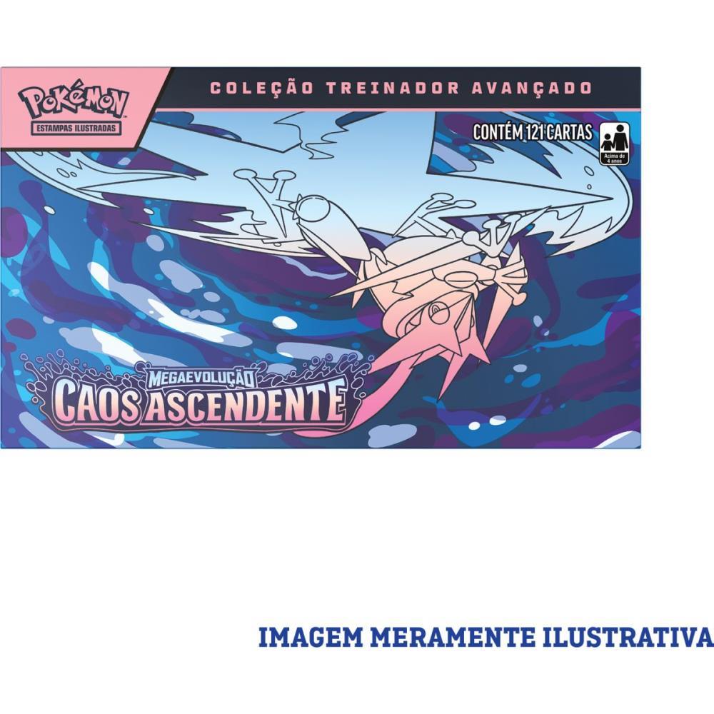 JOGO DE CARTAS POKEMON ME04 TREINADOR AVANCAD COPAG UNIDADE