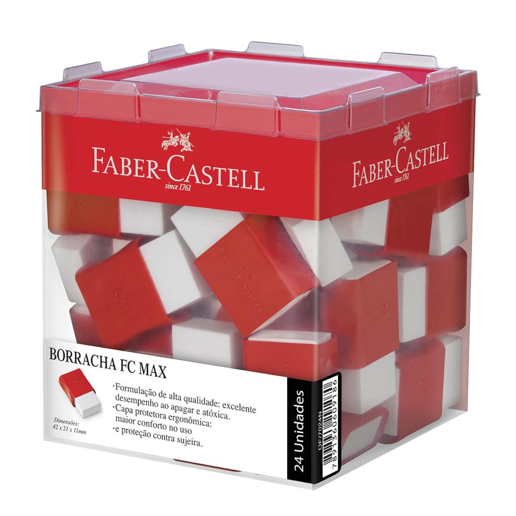 BORRACHA FABER CASTELL TK MAX PEQUENA COM 24