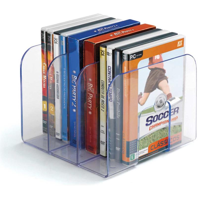 ACESSORIO PARA MESA ORGANIZADOR DE LIVROS CRISTAL - WALEU UNIDADE