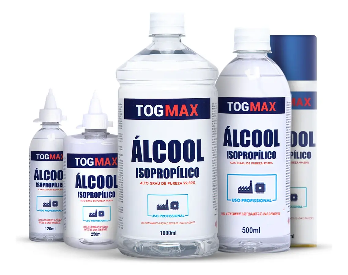 ALCOOL ISOPROPILICO PURO 100% USO GERAL 1L