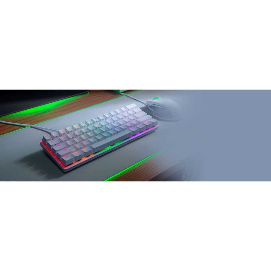 RAZER HUNTSMAN MINI - MERCURY LINEAR RED SWITCH MENOS