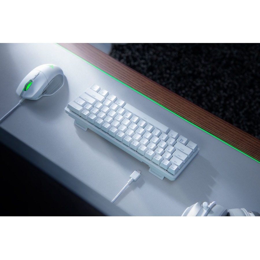 RAZER HUNTSMAN MINI - MERCURY LINEAR RED SWITCH MENOS