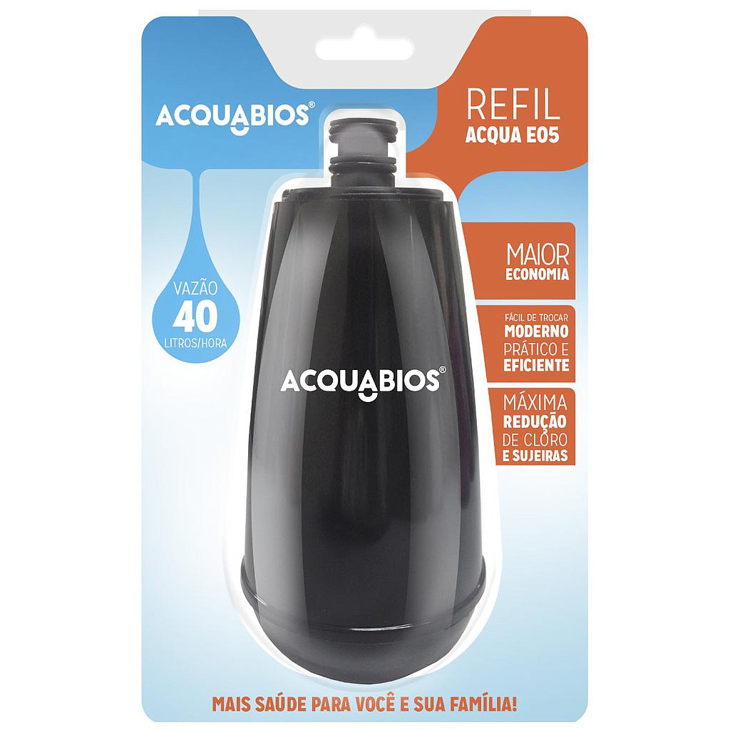 REFIL PARA FILTRO ACQUABIOS ACQUA PRETO E05