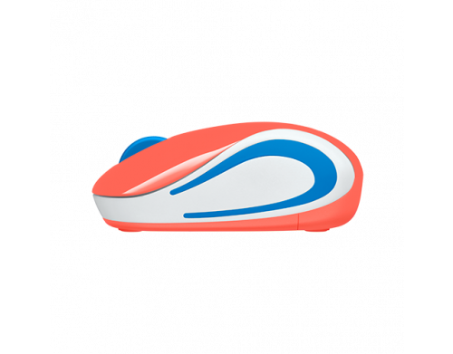 MOUSE LOGITECH M187 S/FIO MINI USB OPTICO RC/NANO CORAL
