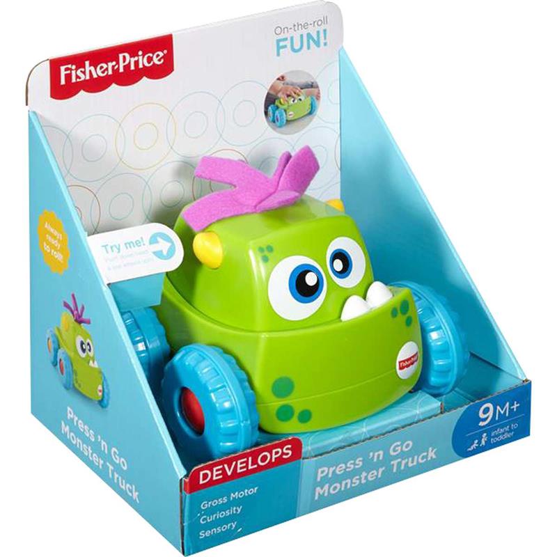FISHER-PRICE INFANT MONSTRO VEÍCULO (SORTIDO) - MATTEL UNIDADE