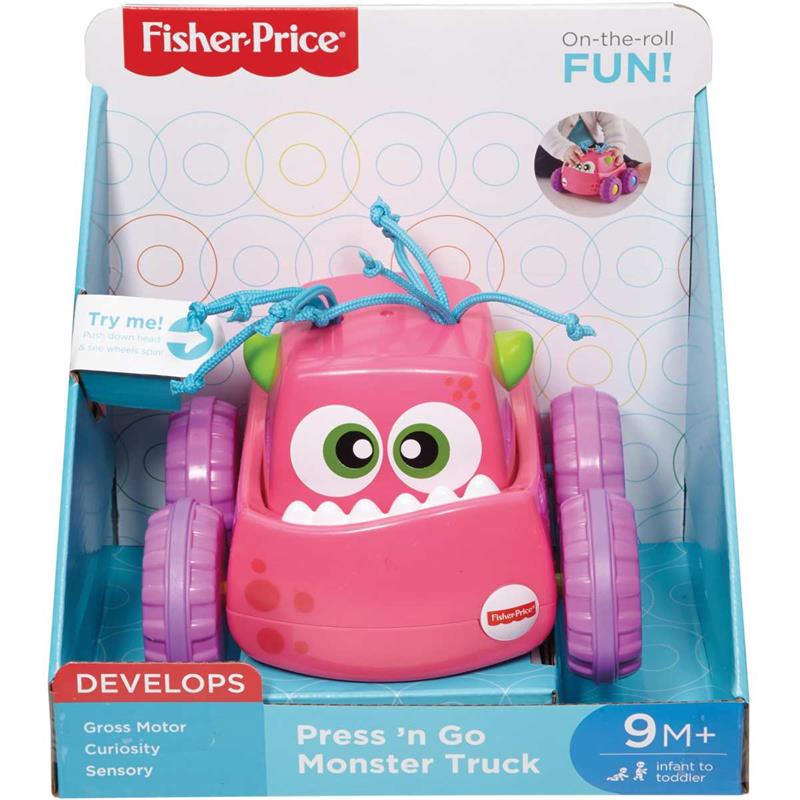 FISHER-PRICE INFANT MONSTRO VEÍCULO (SORTIDO) - MATTEL UNIDADE