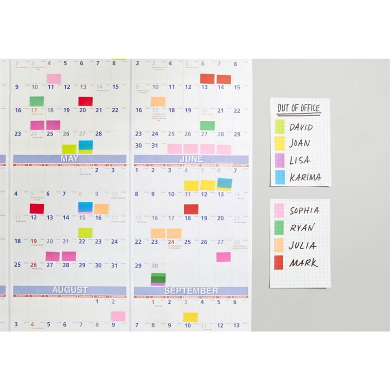 BLOCO DE RECADO POST-IT 653 COM 50 FOLHAS 38 X 50 MM (COLORIDO) - 3M PCT.C/04
