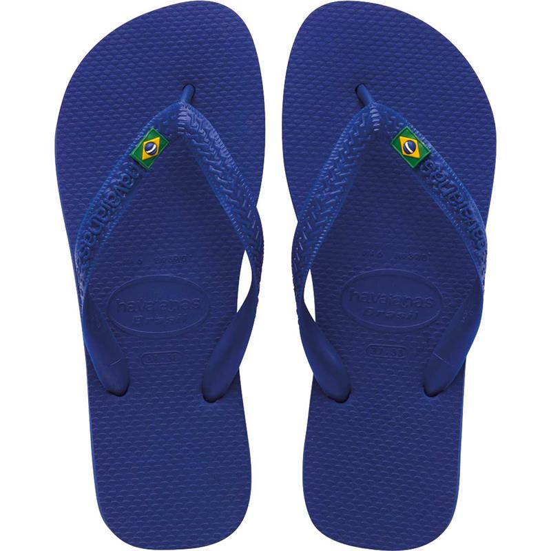 CHINELO HAVAIANAS (UNISSEX) BRASIL 39/0 AZUL NAVAL - HAVAIANAS PAR