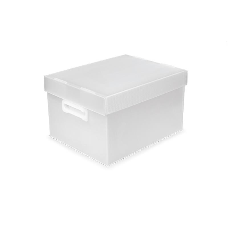 CAIXA ORGANIZADORA NOVAONDA CRISTAL MD 37X28X21 - POLIBRAS UNIDADE