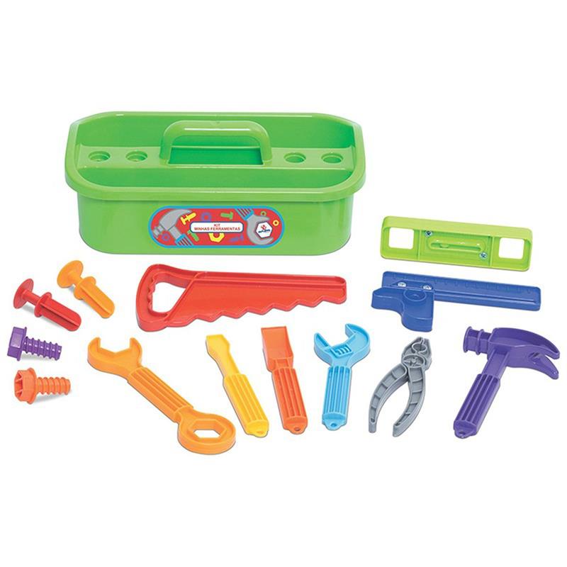 BRINCANDO DE PROFISSÕES MALETA MINHAS FERRAMENTAS - MERCO TOYS UNIDADE
