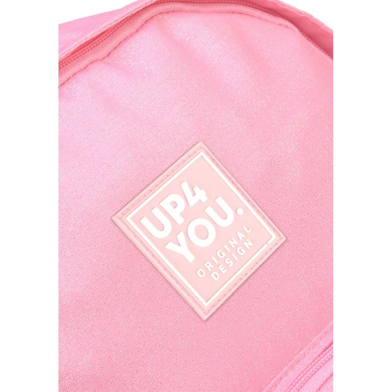 MOCHILA UP4YOU YOU GO PARA NOTEBOOK GRANDE ROSA - LUXCEL UNIDADE