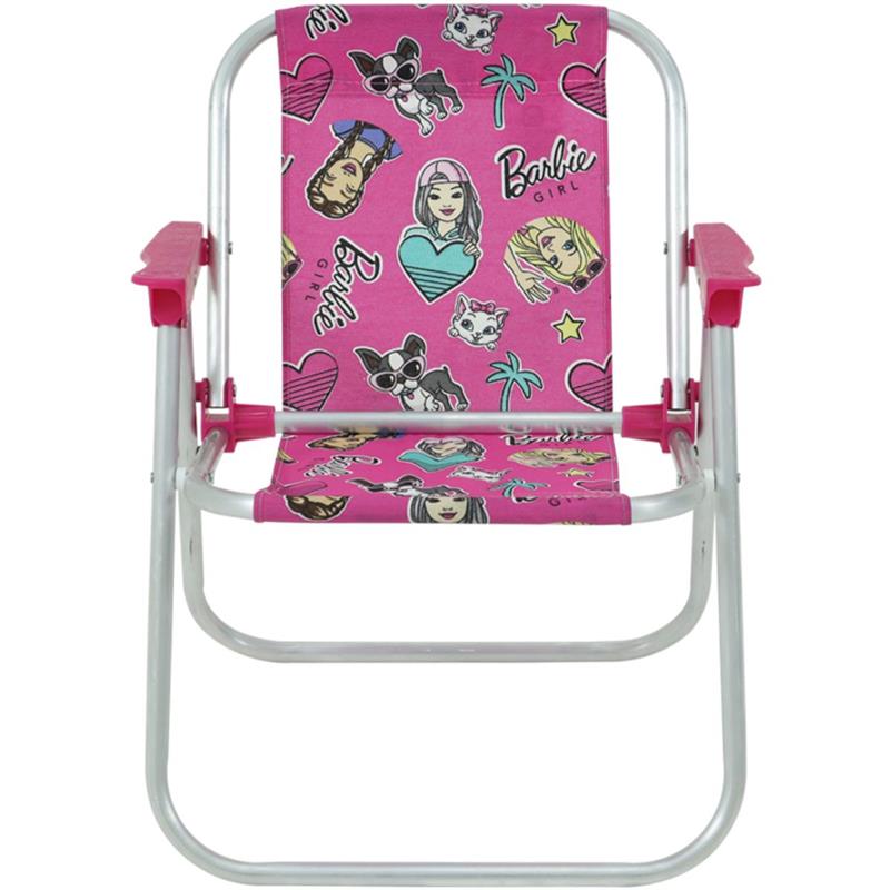 CADEIRA PARA PISCINA E PRAIA BARBIE 30 KG 39 CM X 41,5 CM X 49,5 CM - BEL UNIDADE