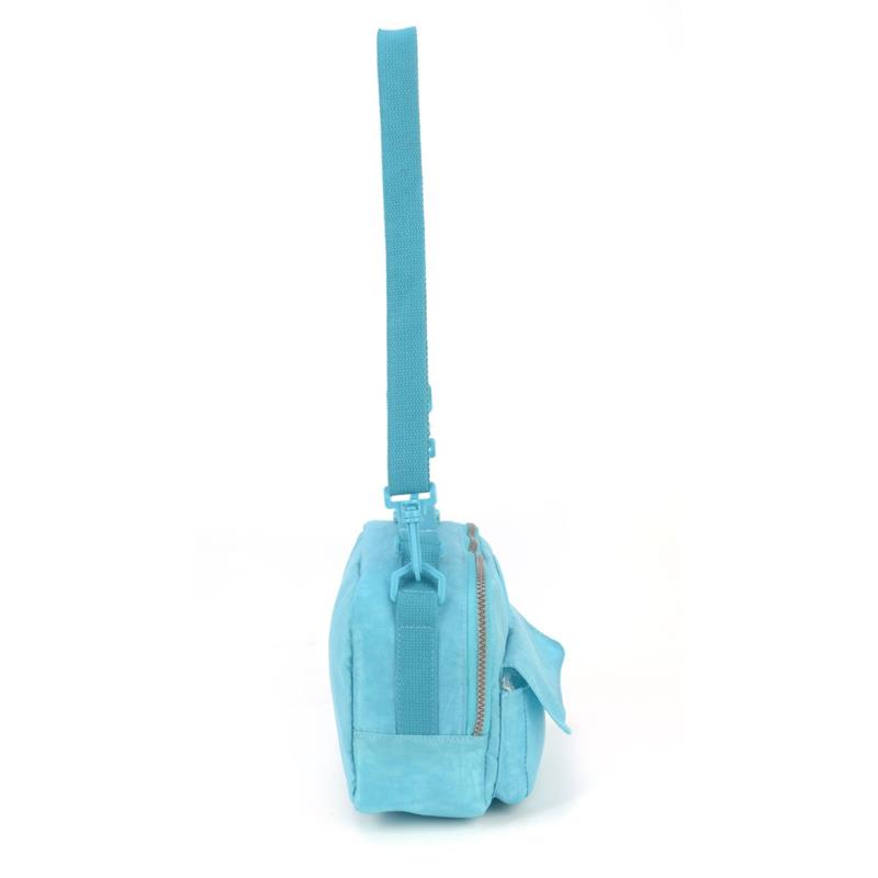 BOLSA FEMININA UP4YOU CRINKLE MÃO E OMBRO TURQUESA - LUXCEL UNIDADE
