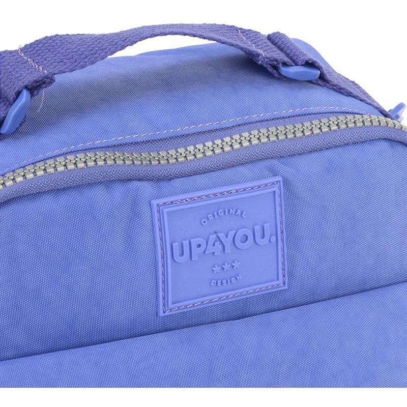 BOLSA FEMININA UP4YOU CRINKLE MÃO E OMBRO VIOLETA - LUXCEL UNIDADE