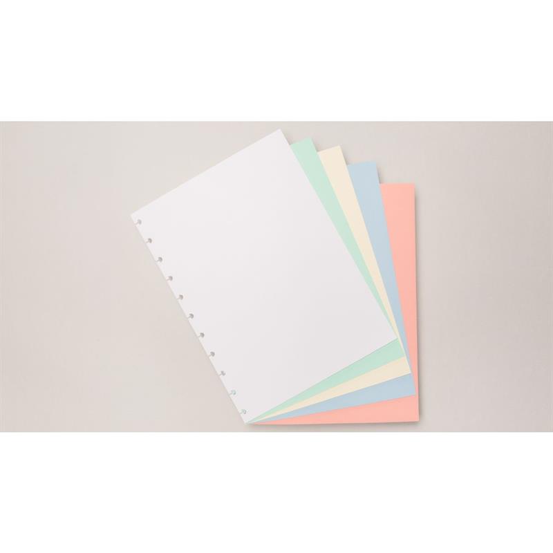 CADERNO INTELIGENTE (REFIL) GRANDE COLORIDO 80G.50FLS. - CADERNO INTELIGENTE PACOTE