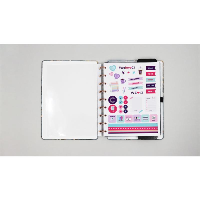 CADERNO INTELIGENTE MÉDIO ONYX - CADERNO INTELIGENTE UNIDADE