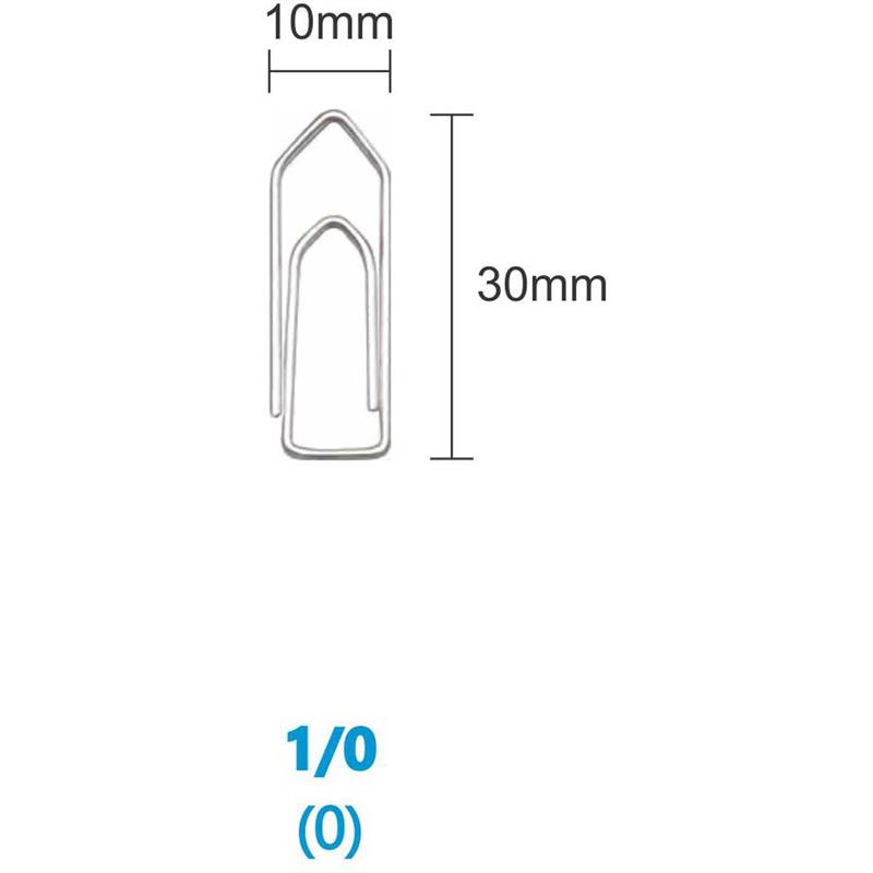 CLIPE GALVANIZADO ACO 1/0 LINHA LEVE C/770 UNID. - BACCHI CAIXA