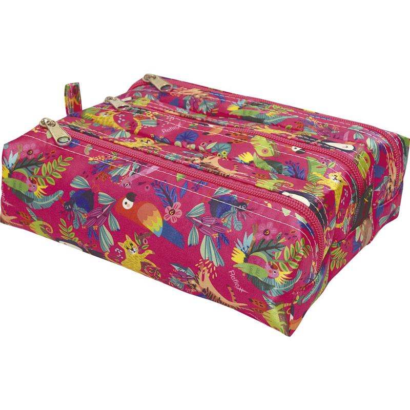 ESTOJO DE TECIDO FEMININO CETIM DUPLO SORTIDO - REFLEX PCT.C/04