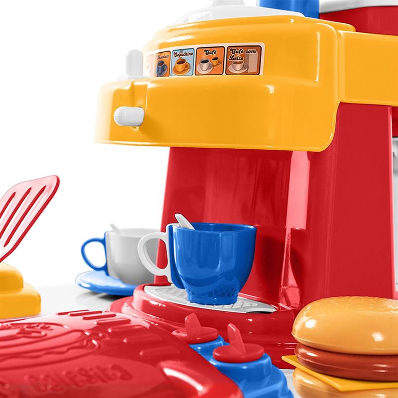 BRINCANDO DE CASINHA LANCHONETE COMPLETA - TATETI UNIDADE