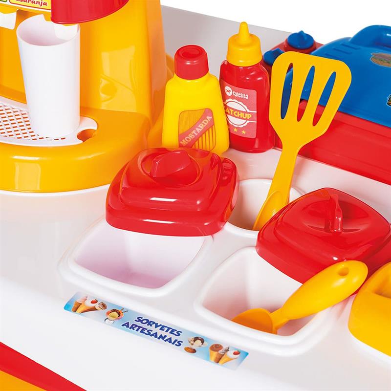 BRINCANDO DE CASINHA LANCHONETE COMPLETA - TATETI UNIDADE
