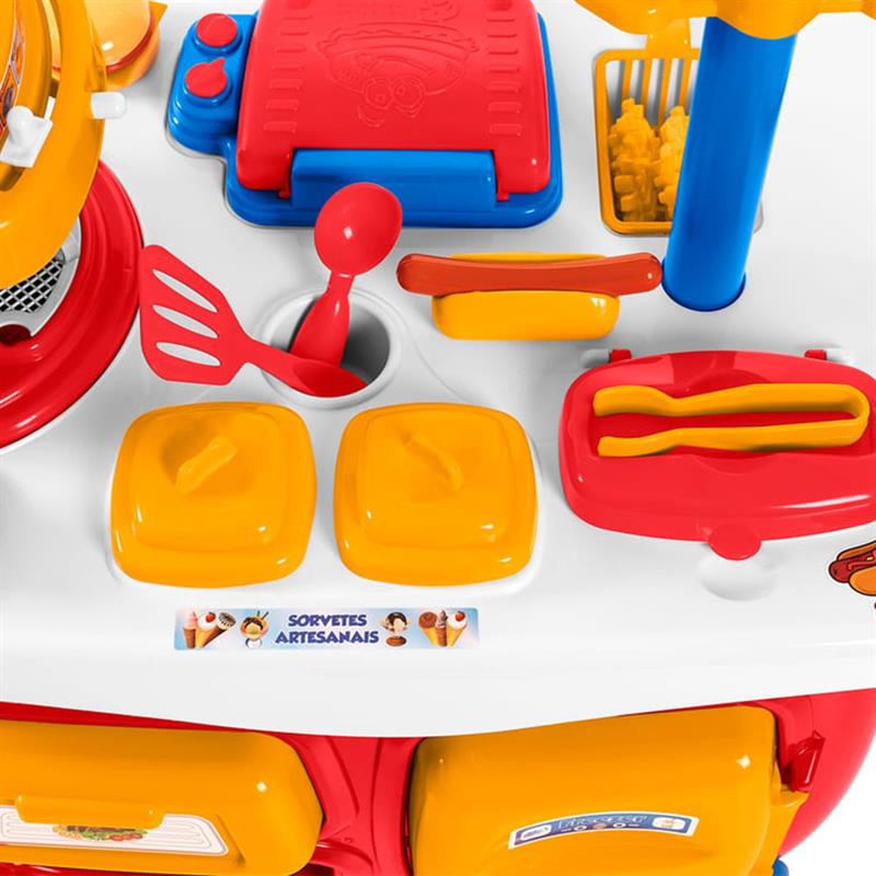 BRINCANDO DE CASINHA LANCHONETE COMPLETA - TATETI UNIDADE