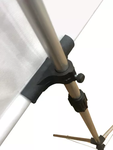 TELA DE PROJEÇÃO 70 POLEGAS COM TRIPÉ RETRÁTIL 2,5M + BOLSA