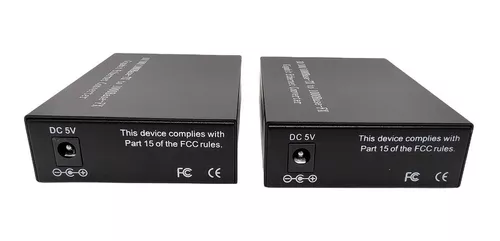 KIT CONVERSOR DE MÍDIA WDM GIGABIT SC 20KM LADO A+B PAR 20KM