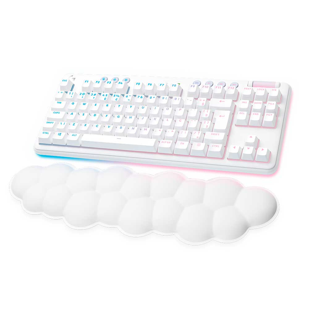 TECLADO MECANICO GAMER LOGITECH G G715 LINEAR S/ FIO BRANCO - 920-010706